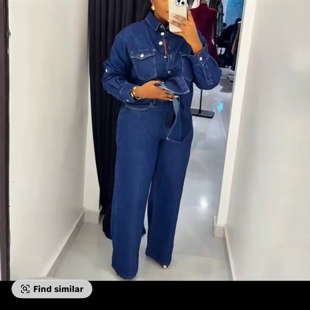 Stylish Denim Jumpsuit